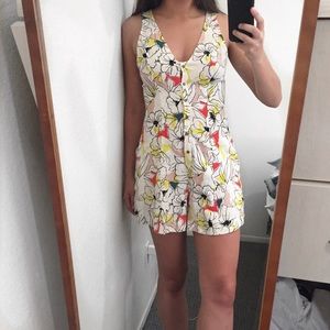 ASTR floral romper